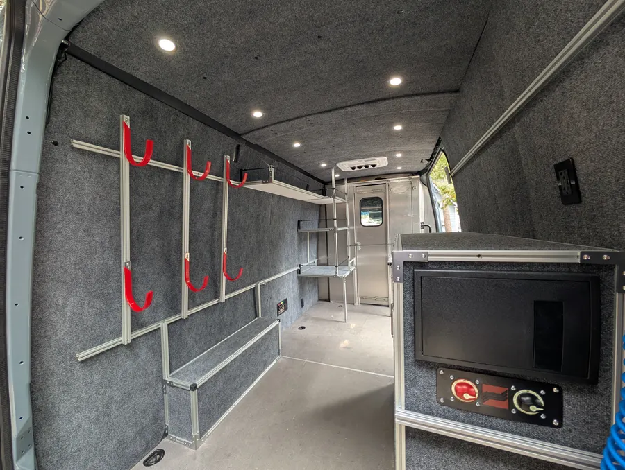 Camper van buildout by Big Bear Camper Vans