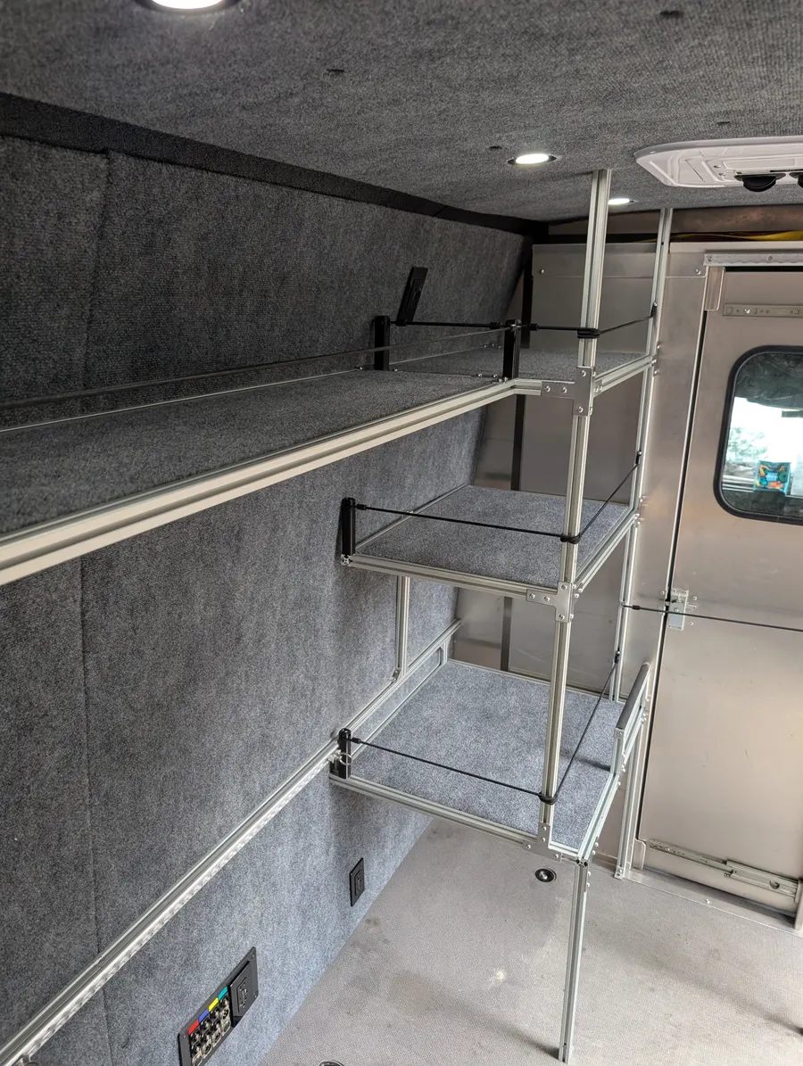 Camper van buildout by Big Bear Camper Vans