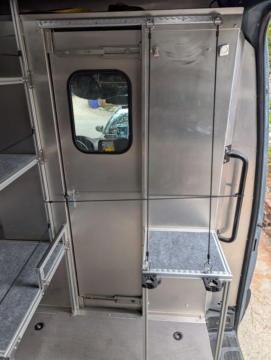 Camper van buildout by Big Bear Camper Vans