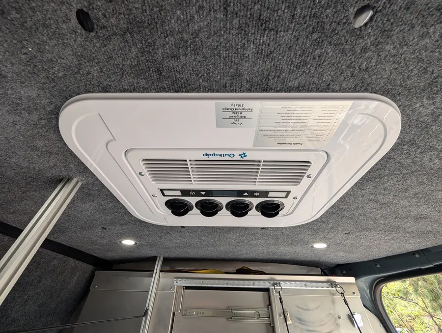 Camper van buildout by Big Bear Camper Vans